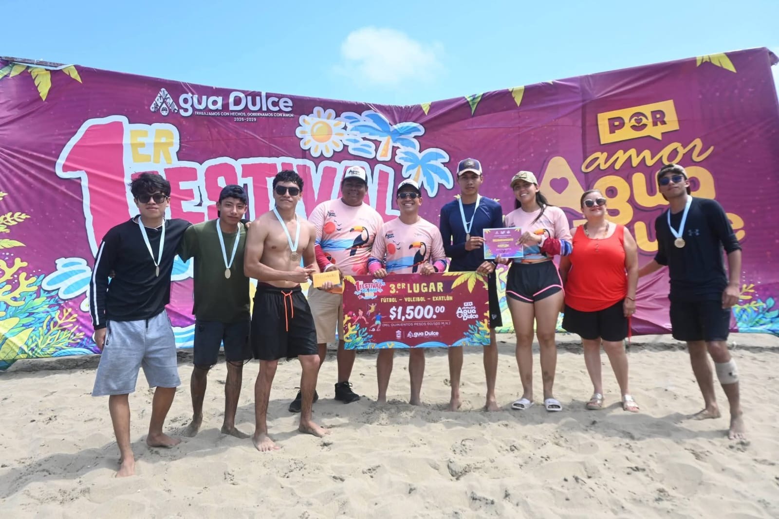 Concluyen actividades deportivas del Primer Festival del Mar 2026 
