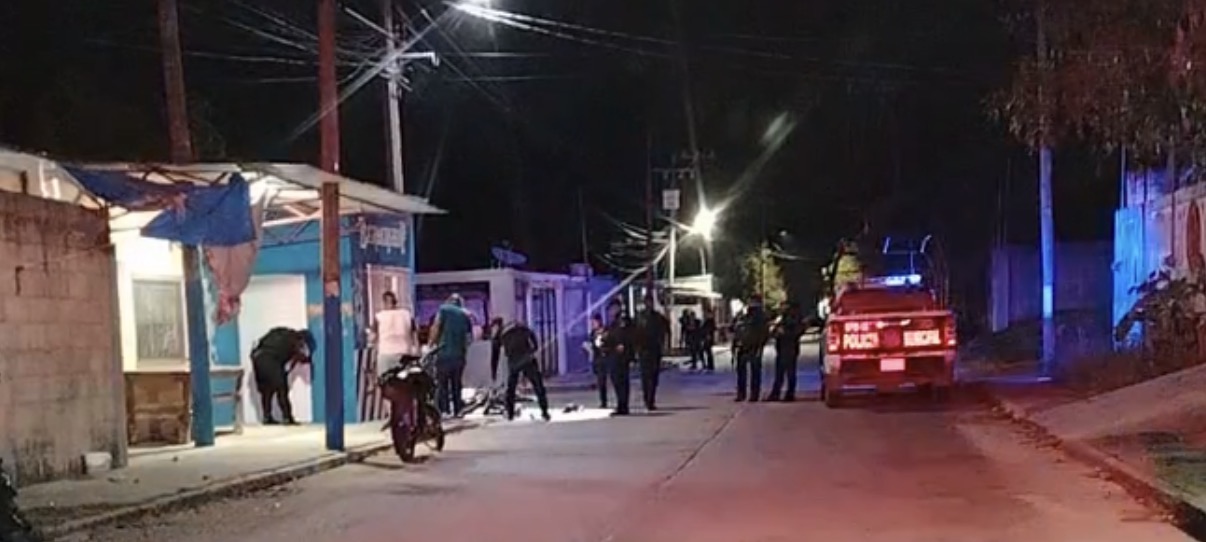 Ataque armado en Las Choapas deja un joven muerto y otro herido