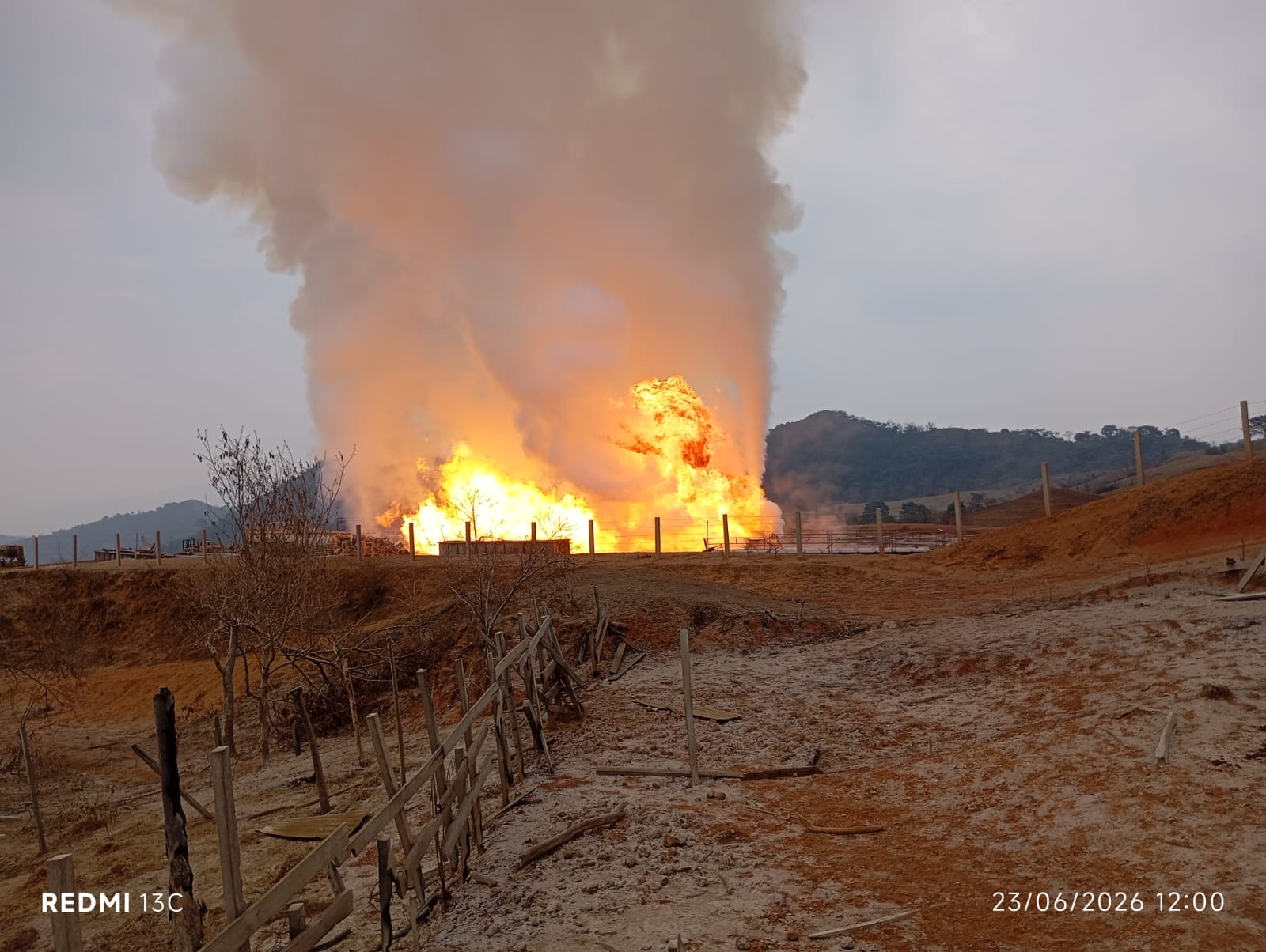 🔥 Así luce el Pozo Krem-1 tras más de tres meses de incendio en Las Choapas